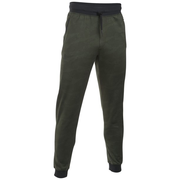 Under Armour Logo Athletic Jogger Pantalones para Hombre, Verde, XX-Large Under Armour Persona que practica jogging
