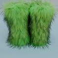 thumbnail image 6 of Women's Warm Faux Fur Boots Furry Short Snow Boots, Mid-Calf Flat Shoes for Outdoor Wear, 6 of 13