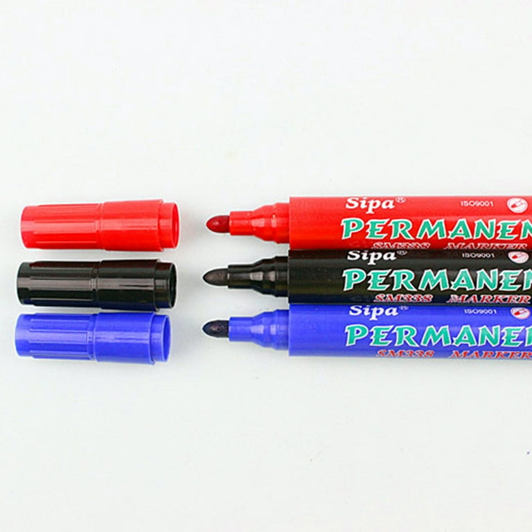 Permanent marker on sale for plastic