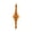 Burnished Orange, variant on Vickerman 41" Red Shiny Finial Ornament