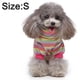 thumbnail image 2 of Ropa divertida transpirable verano camiseta mamá niño perro SY75 Pastel StripS, 2 of 5
