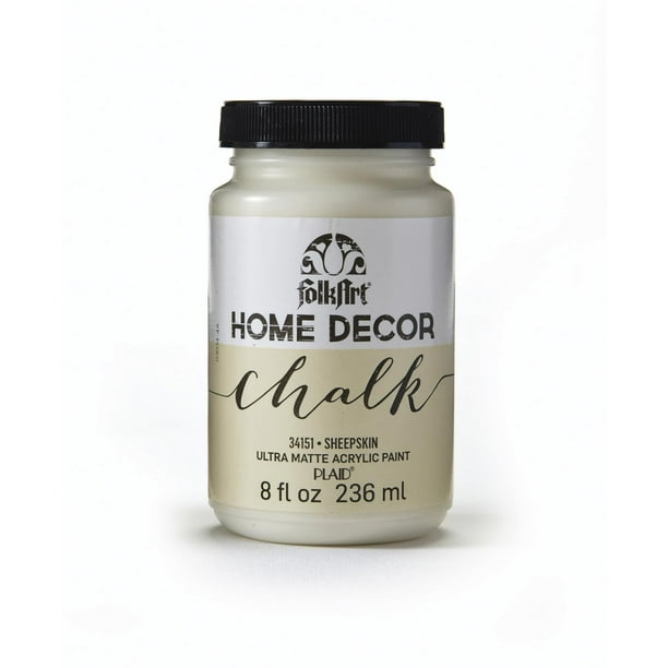 FolkArt 34151 Home Décor Chalk Acrylic Paint, Matte Finish, Sheepskin
