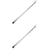 Eease 2pcs Retractable Clothesline Prop Telescopic Clothing Pole Adjustable Clothesline Prop Pole Rod
