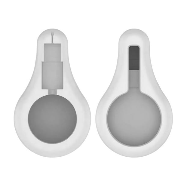 Funda Protectora Cargador Silicona Con Enrollador Cable para Oura Ring Gen3 () Blanco