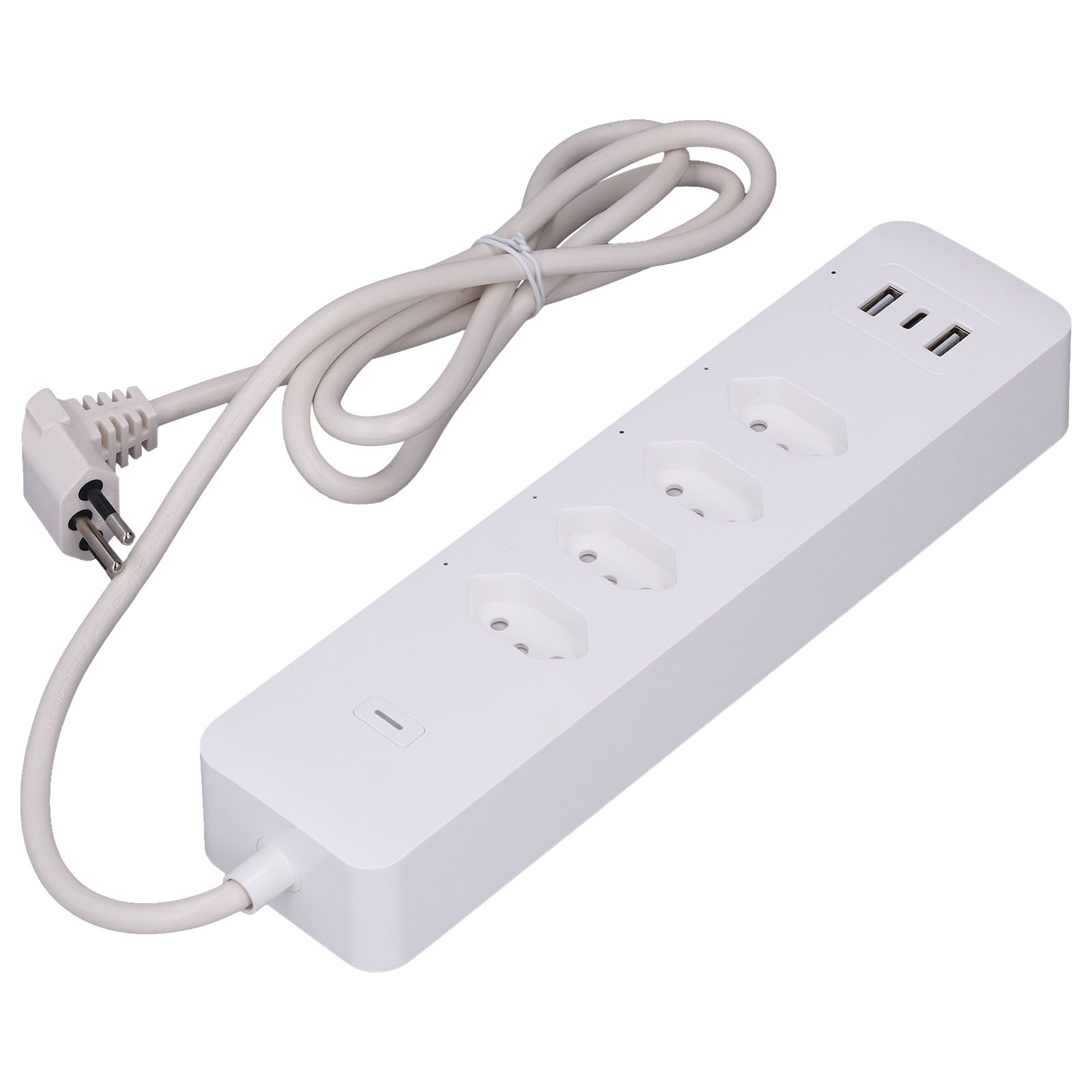 Smart Power Strip For Tuya Wifi Surge Protector With 4 Individually 