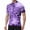 Purple&05^0601V, variant on Fabrcox Camo Men's Cycling Jerseys with 3 1 Rear Zipper Pockets Short Sleeve Workout Shirt Men Upf 50 Half Zip Breathable Outdoor Quick Dry Bike Shirts Men