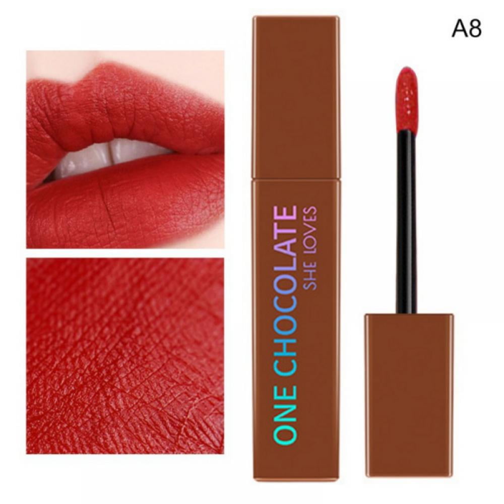 8color Matte Lipstick Lipstick Set Waterproof Longlasting Makeup Red