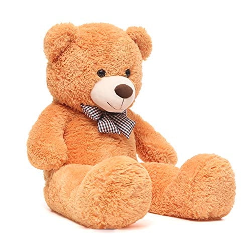 Toys Studio Oso de Peluche Gigante de Peluche para Novia o Niños 47 pulgadas, Naranja Marr Toys Studio Toys Studio