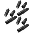 thumbnail image 2 of 6Pcs Microphone And DMX Lighting Connectors Constructed From Durable Plastic And Copper For Audio Engineers, 2 of 4