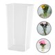 thumbnail image 5 of unbranded Florero Transparente Para Flores Ideal En Tiendas Y De Interiores, 5 of 8