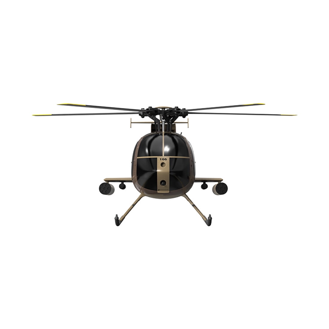 RC ERA C189 RC Helicopter with 6-Axis Gyro, 1:28 Scale MD500 4CH Single-Rotor Flybarless Helicopter, 2.4GHz RC Aircraft with Optical Flow & Altitude Hold for Adults