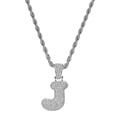 thumbnail image 4 of Moda Mini Circón de la de la Mujeres / Hombres Colgante Collar Cuerda Cadena Plata, 4 of 6