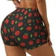 thumbnail image 1 of Fotbe Tomatoes1 Shorts Sin Costuras – Shorts Deportivos de Cintura Alta para Mujer, Elásticos para Gimnasio, Yoga, Running o Ciclismo-Small, 1 of 8