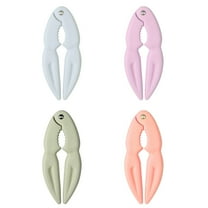 CHENjy 4-Piece Seafood Cracker Set - Premium BPA-Free Crab & Lobster Tools with Ergonomic Grip, Dishwasher Safe Shell Crackers for King Crab/Blue Crab/Walnuts (Multicolor)