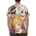thumbnail image 2 of My Hero Academia Anime Himiko Toga T-Shirt for Men Novelty 3D Pritneted Casual Short Sleeve Tees Shirt Summer Street T Shirt Top, 2 of 7