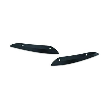 Kuryakyn Windshield Side Trims Gloss Black