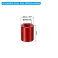 thumbnail image 2 of 12pcs M3 Aluminum Spacers,M3 Metal Spacer Aluminum 3mm ID x 6mm OD x 8mm L Threaded Spacer Screw Standoff Round for RC Car Drones Motherboard,Red, 2 of 6