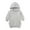 Grey, variant on Girls Long Sleeve Hooded Dress And Sweatshirt Casual Outfit Soft Comfortable Kids Wear For Daily Play And School Activities,Size:4-5 Years