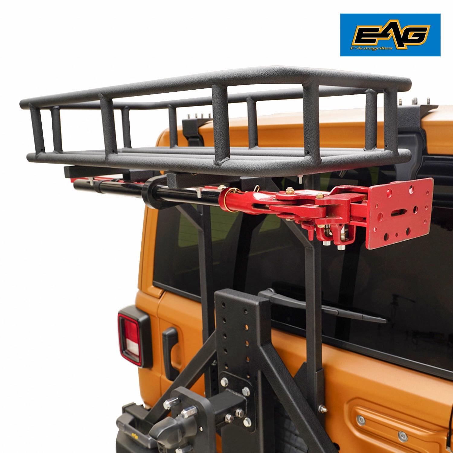 EAG 18-21 Jeep Wrangler JL Rear Cargo Carrier Basket 