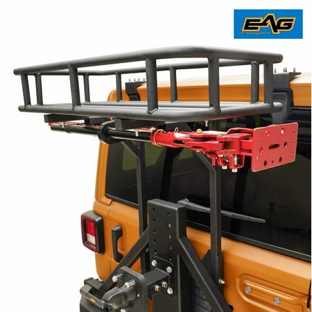 EAG 18-21 Jeep Wrangler JL Rear Cargo Carrier Basket