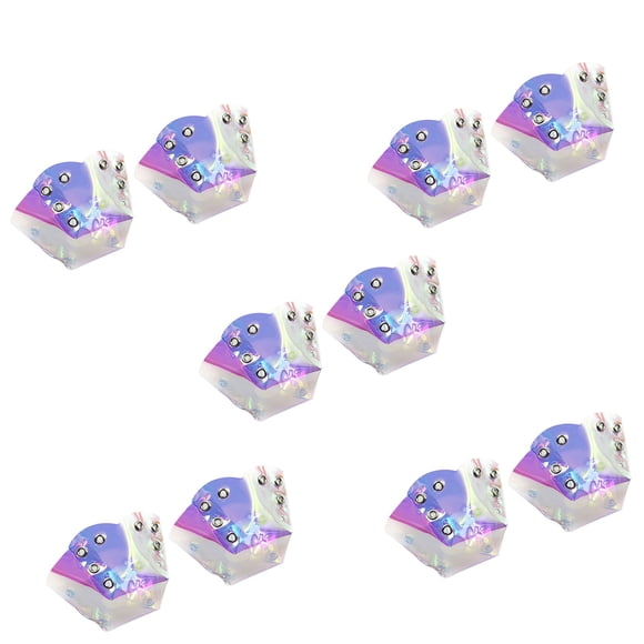 5 Pair Skate Toe Guards PVC Roller Skate Toe Caps for Roller Skates Toe Cap Protective Cover Shoe Shield