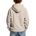 thumbnail image 4 of Boy's Quarter Zip Hoodies Leopard Print Long Sleeve Pullover Tops, 4 of 4