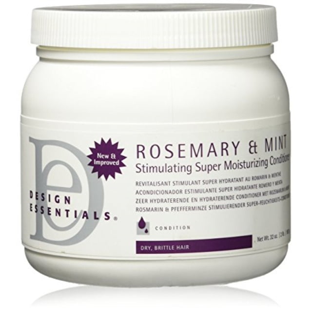 design essentials rosemary & mint stimulating super moisturizing conditioner, 32 oz