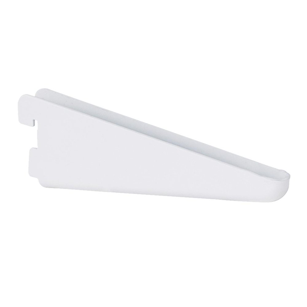 FreedomRail 61/2 In. White TwinTrack Shelving Bracket 7913100611