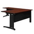thumbnail image 7 of Regency 66 x 72 in. L Shape Desk Shell- Cherry, 7 of 7