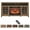 Brown, variant on 55 Inch TV Media Stand with Electric Fireplace Kd Inserts Heater, Gray Wash Color