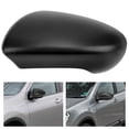 thumbnail image 3 of Door Rear View Mirror Cover , Car Left Right Side ABS Black Door Wing Mirror Cover  For  Qashqai J10 2007-2014, 3 of 8