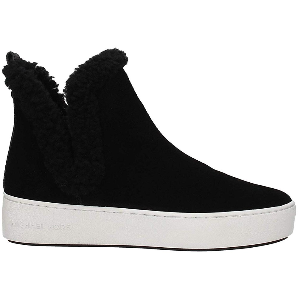 michael kors black slip on trainers