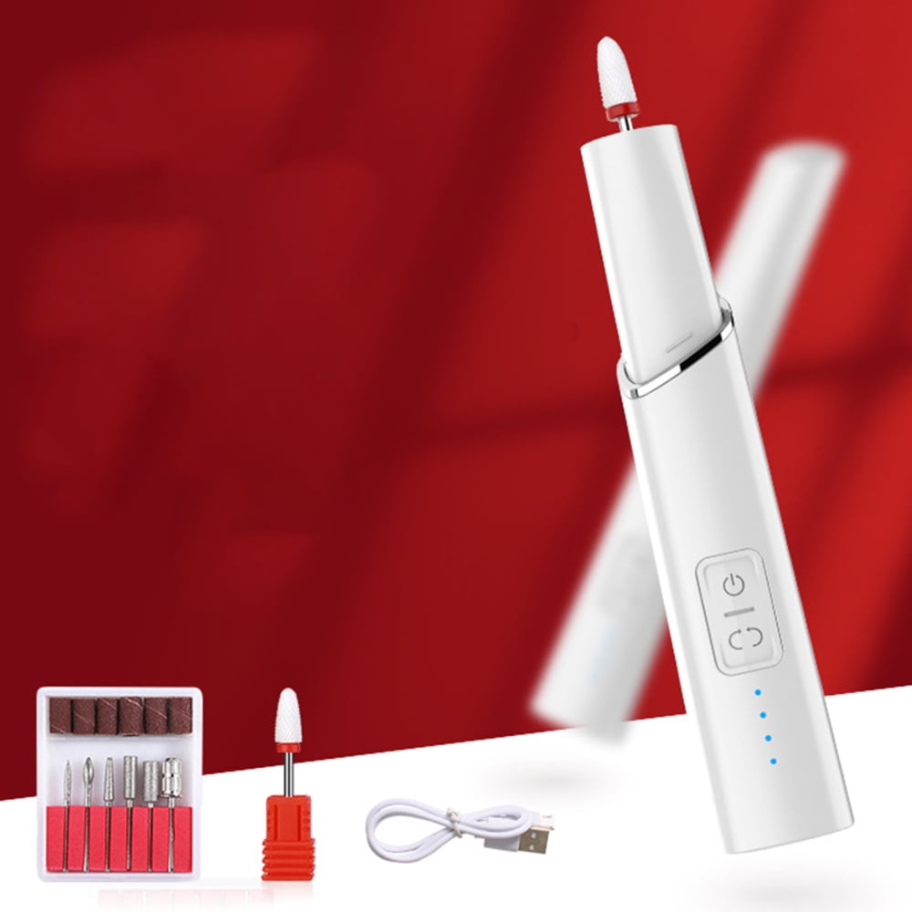 Mini Electric Nail Grinder Manicure Care Polishing Nails Exfoliating