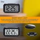 thumbnail image 4 of Digital Alarm Clock - Battery Powered Small Desk Clock with Smart Night Light, Date, Room Temperature, LCD Electronics, 4 of 5