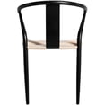 thumbnail image 2 of Meridian Furniture Beck Beige Hand Woven Rope Dining Chair, 2 of 7