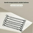 thumbnail image 2 of DIY Jewelry Making Metal Extension Tail Chains with Lobster Clasps, Multi-Size Connector Set for Bracelets & Necklaces, Golden Silvery Rose-Golden Finish, 2-6 Inch Assorted Pack, 2 of 8