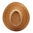 thumbnail image 3 of Felt Cowboy Hat Wide Brim Hat With Strap, 3 of 4