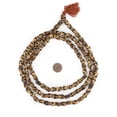 thumbnail image 2 of The Bead Chest Brown Carved Bone Skull Mala Beads 12x8mmLong Strand Nepal Large Hole 50 Inch Strand, 2 of 4