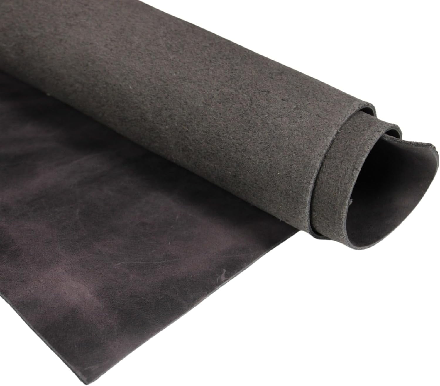 ArtisanCowhides Genuine Crazy Horse Precut Full Grain Leather Sheets-Chocolate Brown 24"x24"