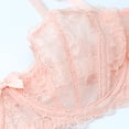 thumbnail image 6 of Varsbaby Sexy Unlined Balconette Demi-Cup Underwire Lace Bra, 6 of 6