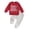 e-Red, variant on TAmten Boy Clothes Fall Winter Clothes Dads Little Dude Long Sleeve Shirt Pants Set Clothes Set(Green,3-6 Months)