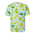 thumbnail image 1 of Nouveau Fruit T-shirt à Manches Courtes Impression Numérique 3D Été Adulte Support Personnalisation, 1 of 5