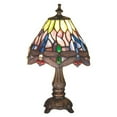 thumbnail image 2 of Meyda Lighting 11.5"H Tiffany Hanginghead Dragonfly Mini Lamp, 2 of 4