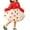 Red, variant on Girls Long Sleeve Dress Heart Graphic Crewneck Princess Dresses for Birthday Party Kids Clothes Girls Size 1-8