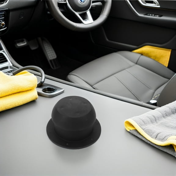 OUNONA Rv Mushroom Roof Vent Cap Black PP Material Outdoor Vent Cover Replacement