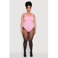 thumbnail image 3 of Womens Plus Size Trendy Seamless Square Neck Shelf Bra Bodysuit, 3 of 5
