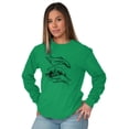 thumbnail image 3 of Mountain Hands Symbolic Spiritual Long Sleeve TShirt Men Women Brisco Brands 2X, 3 of 6