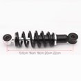 thumbnail image 4 of Electric Bike Metal Shock Absorber Damper 13.5/16/18/20/22CM Spring Adjustable 135mm, 4 of 9