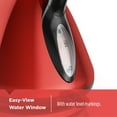 BLACK+DECKER 1.7L Stainless Steel Electric Cordless Kettle, Red