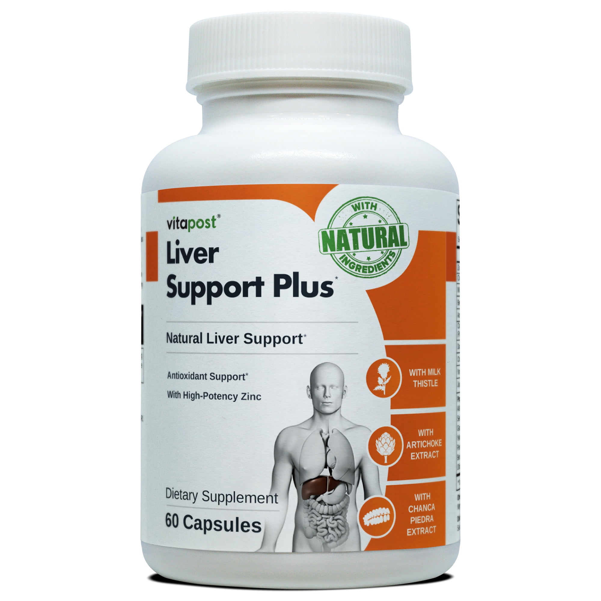 VitaPost Liver Support Plus with Herbs and Botanicals. Dietary